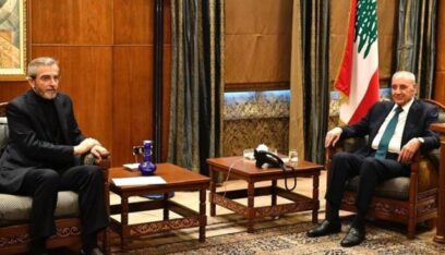 باقري في بيروت “لمساندة غزة” والمفاوضات مع واشنطن “مستمرة”