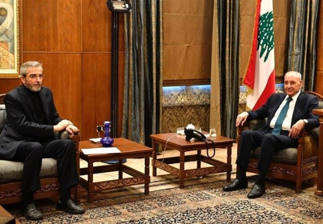 باقري في بيروت “لمساندة غزة” والمفاوضات مع واشنطن “مستمرة”