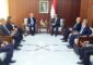 وزير الموارد المائية السوري يلتقي نظيره اللبناني وليد فياض في دمشق