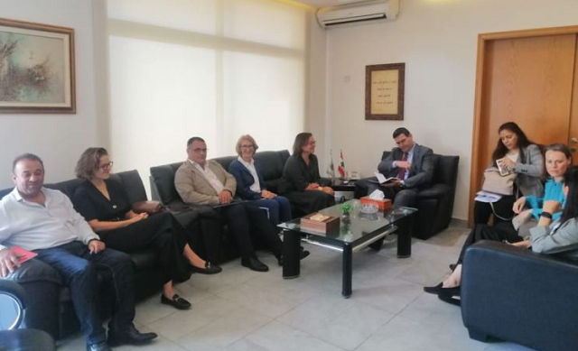 وزير الزراعة بحث مع وفد ألماني آليات تنفيذ المشاريع الممولة من البنك الألماني للتنمية