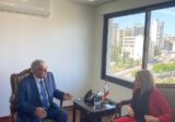 بو حبيب بحث مع بلاسخارت في تطورات الوضع جنوب لبنان كما في تجديد ولاية اليونيفيل وتطبيق القرار ١٧٠١