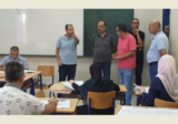 رئيس دائرة الامتحانات الرسمية تفقد مركز التصحيح في صيدا