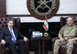 قائد الجيش عرض مع سافرنكوف الأوضاع في لبنان والمنطقة