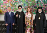 لقاء وغداء اورثوذكسي جامع بدارة بوصعب بحضور البطريرك اليازجي!(بالصور)