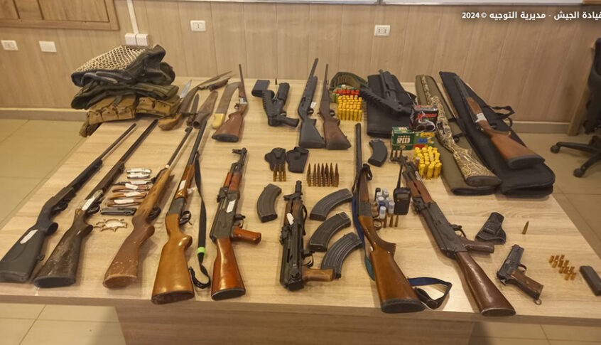 عملية دهم للجيش وتوقيف 13 مواطنًا في البقاع لإطلاقهم النار