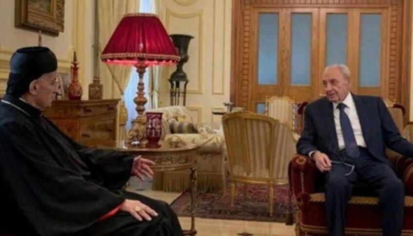 موفد بري إلى بكركي يشدّد على الثوابت الوطنية