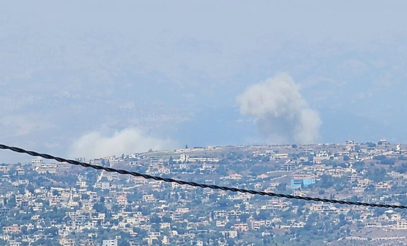 شهيدان بغارة من مسيّرة معادية على منطقة عبرا في حولا