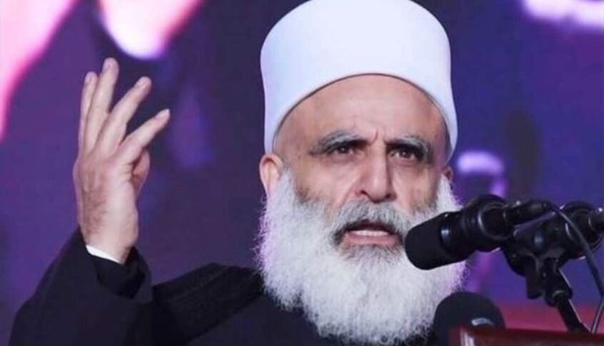 شيخ العقل في رسالة لأبناء الجولان المحتل ومجدل شمس…حيّا فيها مواقفهم العروبية الاصيلة ورفضهم لوجوه الاحتلال المستفزّة