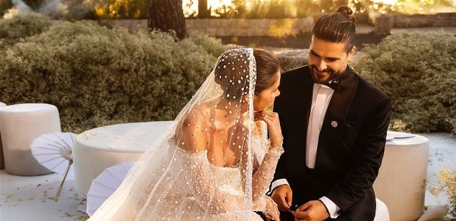 أول تعليق لناصيف زيتون بعد زواجه من دانييلا رحمة