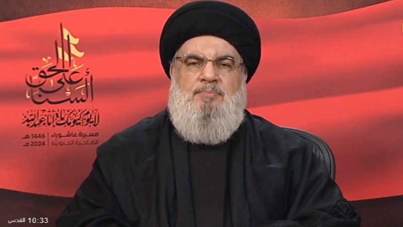 السيد نصرالله: أدعو الشعب اللبناني إلى إدراك حجم المخاطر القائمة ولا يجب على أحد الخوف من إنتصار المقاومة