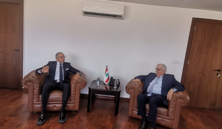 بو حبيب استقبل سفير مصر: لا مفر من تطبيق الـ1701