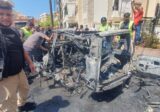 نجاة شخص باستهداف مسيرة معادية لسيارة على أوتوستراد الشماع في صيدا
