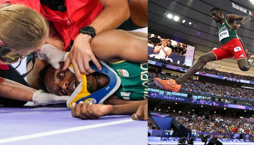 سقوط مروع لصاحب الرقم القياسي العالمي في سباق الموانع بأولمبياد باريس