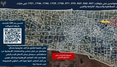 الأمم المتحدة: 84% من قطاع غزة أصبح الآن ضمن منطقة الإخلاء
