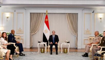 السيسي يستقبل براون: نحذر من “مخاطر” فتح جبهة جديدة في لبنان