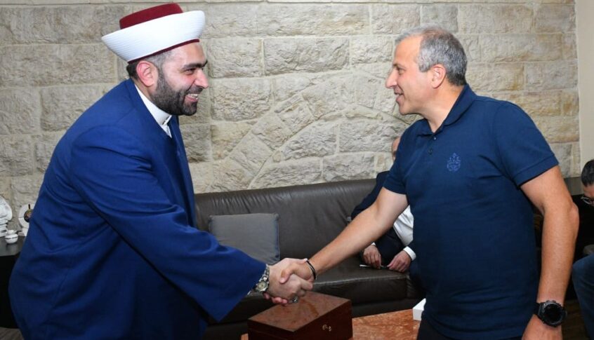 القطان التقى باسيل في زحلة: لبنان يحتاج المزيد من اللحمة لمواجهة الأوضاع الاقتصادية والاجرام الاسرائيلي في غزة