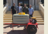 إدارة “الريجي” قدمت مضخة رش مبيدات لاتحاد بلديات بعلبك