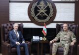 قائد الجيش التقى في اليرزة السفير البلجيكي في لبنان