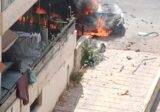 غارة اسرائيلية على سيارة في منطقة عبرا في صيدا (فيديو)