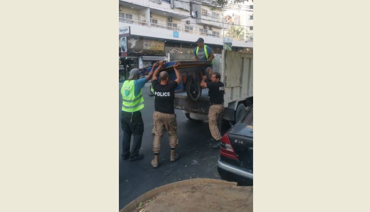 فرق طوارئ بلدية صيدا واصلت تنفيذ ورش عملها في شوارع المدينة