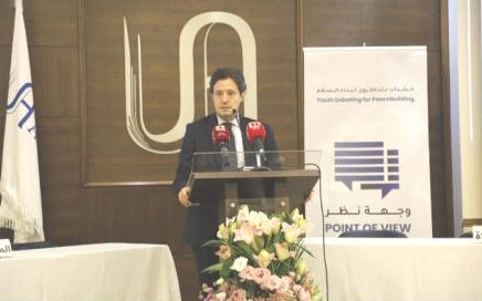 المكاري في مناظرة في الجامعة الانطونية: لينقل الاعلام الحقيقة فقط