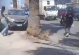 بالفيديو: تحركات أمام مصارف في منطقة الدورة وإضرام النار وتكسير واجهات مصارف