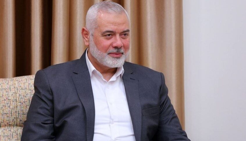 بالفيديو: الشهيد اسماعيل هنية في لقائه الأخير