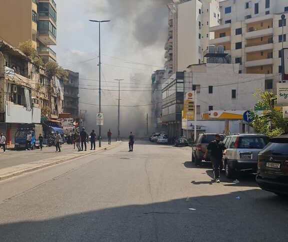 غارة استهدفت محيط منطقة الشياح