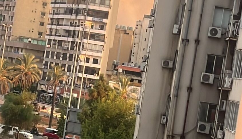 غارة العدو الاخيرة استهدفت محيط مارون مسك في الشياح