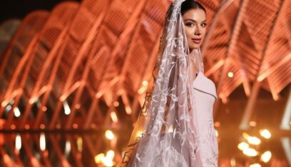 مايا رعيدي تحتفل بحفل زفاف ثانٍ من إحياء عمرو دياب