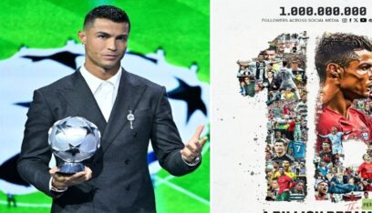 “مليار حلم، رحلة واحدة”.. رونالدو أول شخص يصل إلى مليار متابع