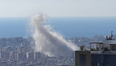 انباء عن غارة على الضاحية الجنوبية لبيروت