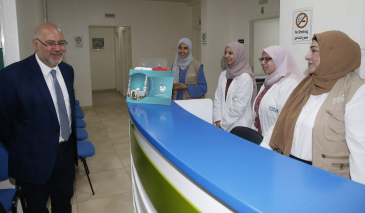 الأبيض اختتم جولته في المنية الضنية وتابع الموضوع الوبائي : المياه نظيفة ولكننا نفحص المزيد من العينات