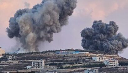 الطيران الحربي يغير على 5 بلدات جنوبية مستهدفا عددا من المنازل والاودية والتلال المجاورة