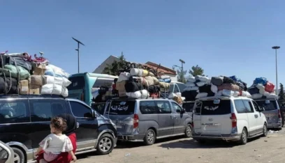 أ.ف.ب : عبور أكثر من 22 ألف شخص الحدود من لبنان الى سوريا جراء الغارات الإسرائيلية