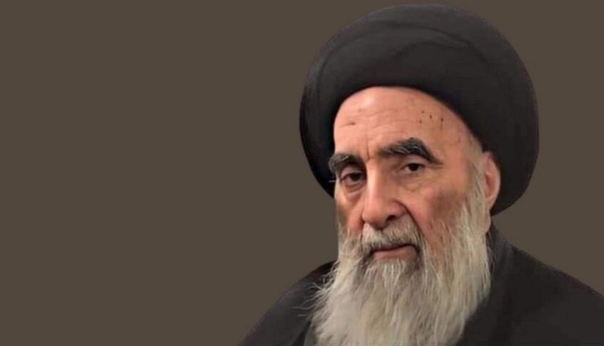السيستاني يطالب “ببذل كل جهد ممكن لوقف العدوان” على لبنان