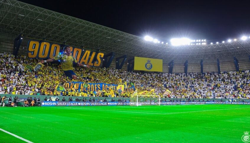 النصر يكرم قائده رونالدو على رقمه الأسطوري