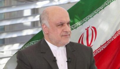 أول تعليق للسفير الإيراني بعد اصابته امس