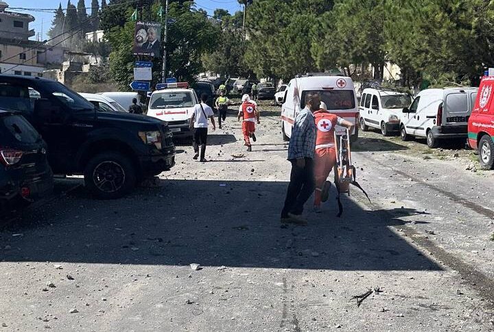 الصحة: شهيدان و27 جريحاً في الغارة الاسرائيلية على تبنين