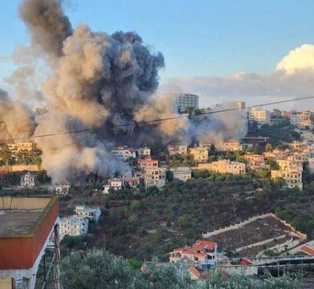 بالفيديو والصور: غارات عنيفة نفذها العدو على مناطق في الجنوب والبقاع