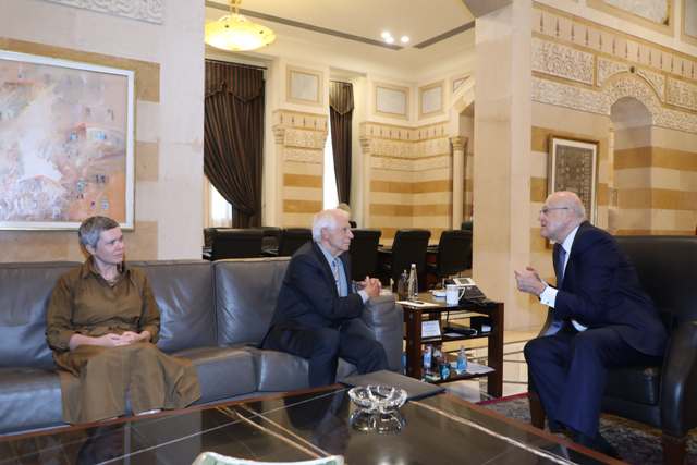 ميقاتي استقبل بوريل: لتكثيف الضغط الدولي والاممي لوقف العدوان الاسرائيلي المستمر على لبنان