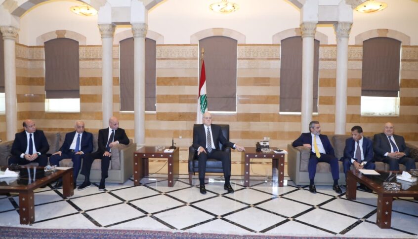 ميقاتي: التهديدات التي يطلقها العدو ضد المدنيين اللبنانيين باخلاء مدن بأكملها والنزوح عن مناطقهم ومنازلهم جريمة حرب إضافية