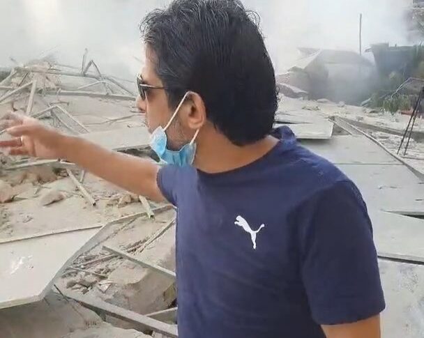 كلمة مؤثرة من الفنان معين شريف بعد استهداف منزله: “فدا روح سماحة السيد” (فيديو)