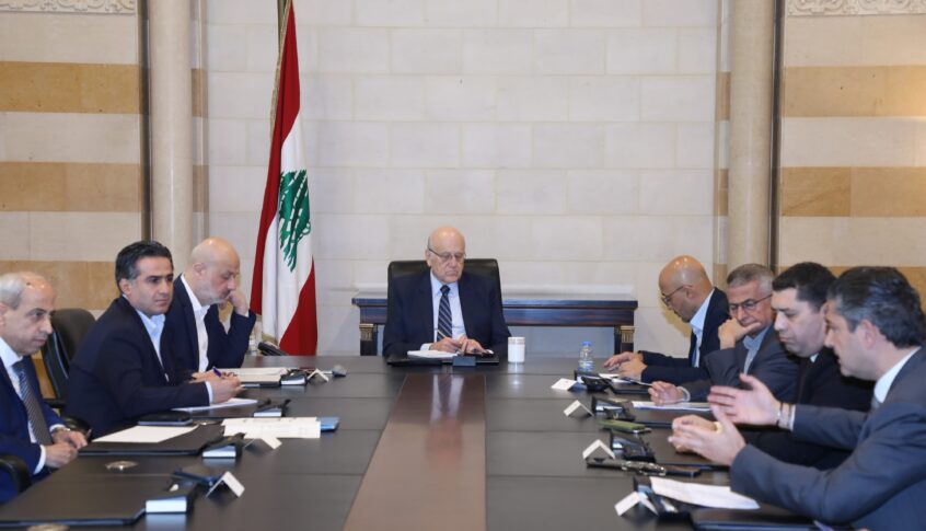 ميقاتي يرأس اجتماعاً وزارياً وادارياً بشأن معالجة ازمة النزوح