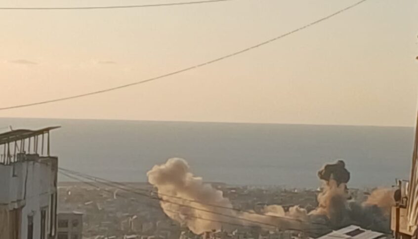 غارة اسرائيلية جديدة تستهدف برج البراجنة في الضاحية الجنوبية