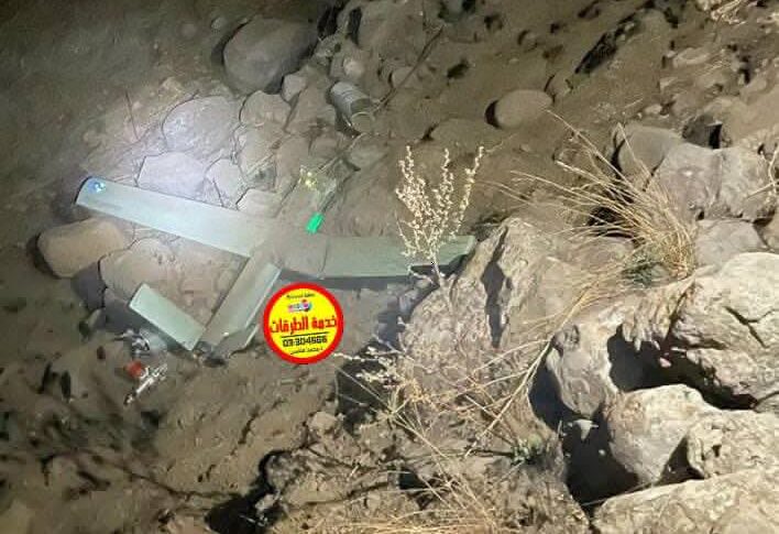 سقوط مسيرة معادية في أحراج بلدة التليل في عكار