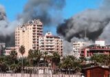 بالفيديو والصور: غارات معادية عنيفة استهدفت مدينة صور