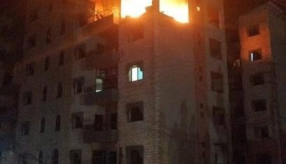 عدوان اسرائيلي على مخيم البداوي واستشهاد قيادي في “حماس” مع عائلته