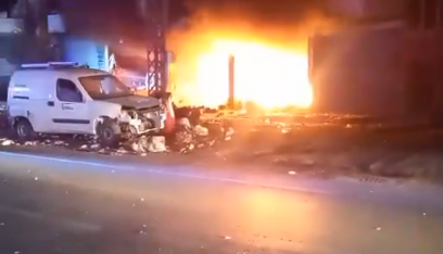 بالفيديو: طيران العدو يشن غارات على بلدة البرج الشمالي جنوب لبنان