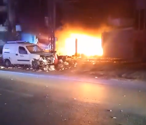 بالفيديو: طيران العدو يشن غارات على بلدة البرج الشمالي جنوب لبنان